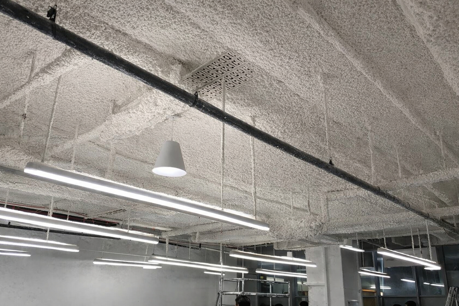 Fibreglass Acoustic Ceiling